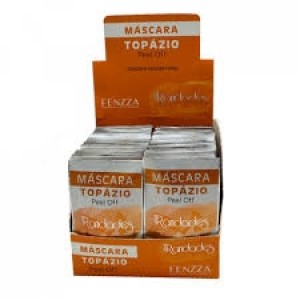 FZ38015 MASCARA TOPAZIO PEEL OFF FENZZA C/ 50