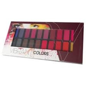 4011.4.1 PALETA DE SOMBRAS MATTE 20 CORES VIVAI