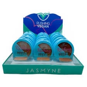 JS0809-B PÓ FACIAL RUSHING VEGAN CORES ESCURAS JASMYNE C/ 24