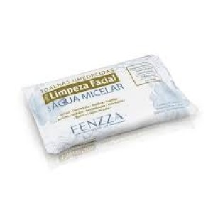 FZ51006 TOALHA UMEDECIDA PARA LIMPEZA FACIAL COM  ÁGUA MICELAR FENZZA