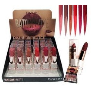 CS2419 BATOM MATTE SENSUAL LIPS  PINK 21 C/24