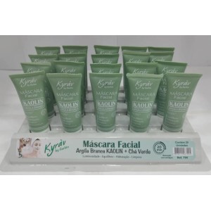 795 MASCARA FACIAL ARGILA BRANCA KYRAV C/20