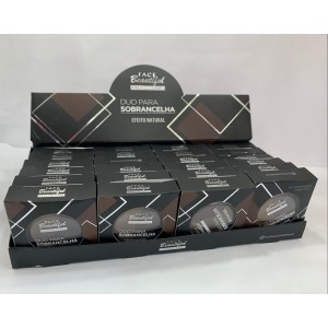 FB191 DUO PARA SOBRANCELHA FACE BEAUTIFUL C/24