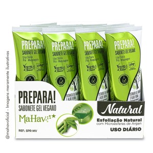 SPR-MV SABONETE GEL VEGANO PREPARA MAHAV C/12