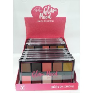 HB97804 KIT PALETA DE SOMBRAS GLAM MOOD C/ 12