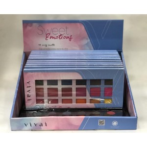 4008.4.1 PALETA DE SOMBRAS 18 CORES MATTE SWEEt