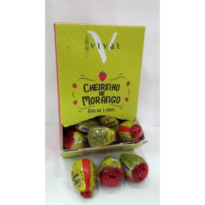 3061.1.5 BRILHO LABIAL CHEIRINHO DE MORANGO C/ 48