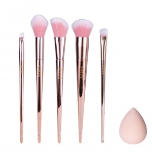 HB97087 KIT  COM 5 PINCEIS E 1 ESPONJA DAPOP