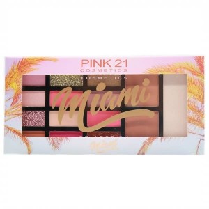 CS2438 PALETA DE SOMBRAS MIAMI PINK 21 C/6