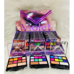 CS2988 PALETA DE SOMBRAS VIOLET PINK 21 C/24