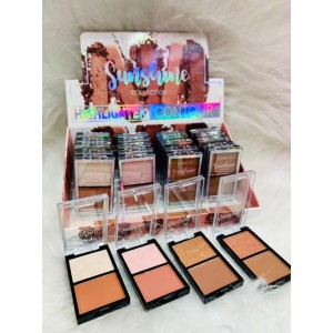 CS3023 CONTORNO+ILUMINADOR SUNSHINE PINK 21 C/24