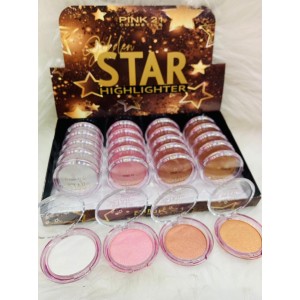 CS3095 ILUMINADOR GOLDEN STAR PINK 21 C/24