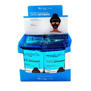 MFPCA MÁSCARA FACIAL PEEL OFF CARVÃO ATIVADO MAX LOVE C/60