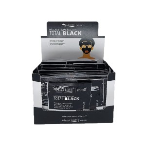 MFPTB MÁSCARA FACIAL PEEL OFF TOTAL BLACK MAX LOVE C/60