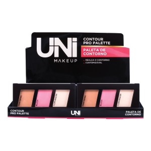 UN-BS165D PALETA DE CONTORNO UNI MAKE UP C/24