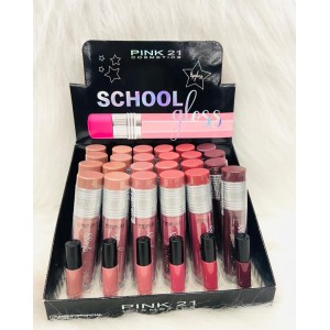 CS3026 LIP GLOSS SCHOOL PINK 21 C/24