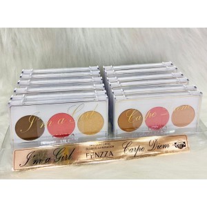 FZ10040 TRIO CONTORNO BLUSH ILUMINADOR FENZZA C/12