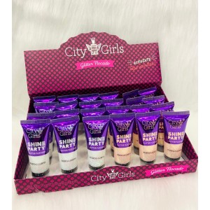 CG220 GLITTER FLOCADO CITY GIRLS C/24