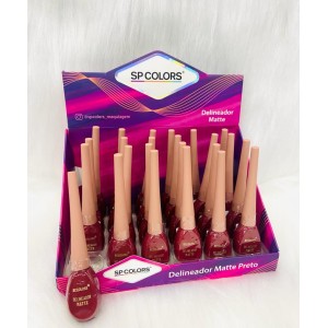 SP237 DELINEADOR MATTE PRETO SP COLORS C/24
