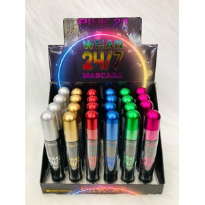 CS3113 MÁSCARA P/ CÍLIOS WEAR PINK 21 C/24
