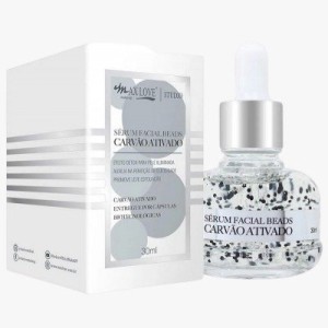 SFBCML SÉRUM FACIAL BEADS CARVÃO ATIVADO MAXLOVE C/20