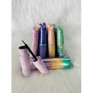 FZ13017 DELINEADOR COLEÇÃO MARMORIZE PRETO FENZZA C/24