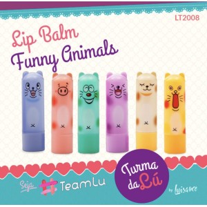 LT2008 LIP BALM FUNNY TURMA DA LU C/24