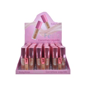 HB-8102-1 CORRETIVO LIQUIDO FEELS RUBY ROSE C/36