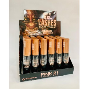 CS2828 MÁSCARA P/CÍLIOS XXL LASHES PINK 21 C/24