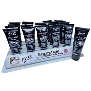 796 MASCARA FACIAL CARVÃO ATIVADO KYRAV C/20