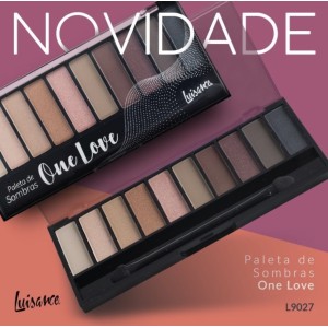 L9027 PALETA DE SOMBRAS ONE LOVE C/ 12